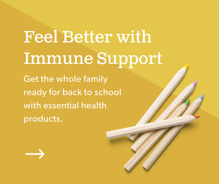 Fell better with immune support