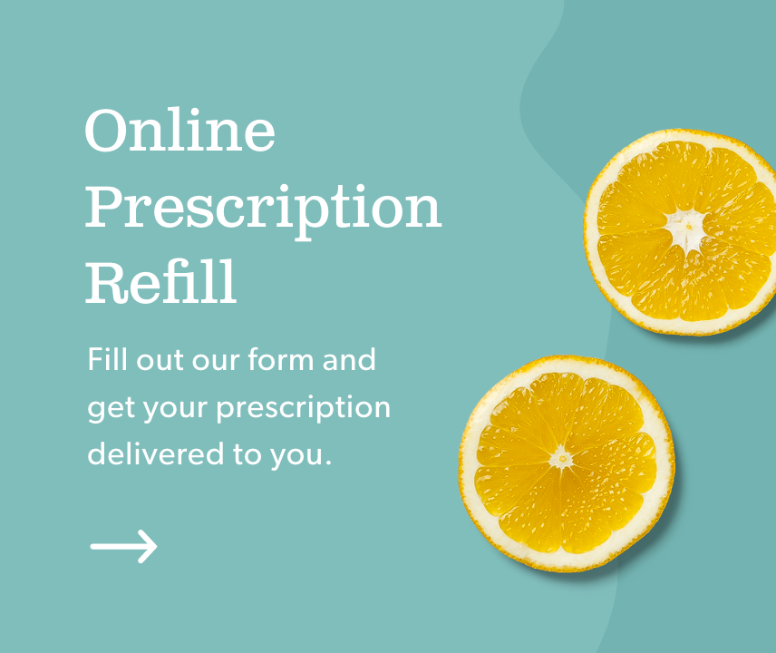 Online prescription refill banner