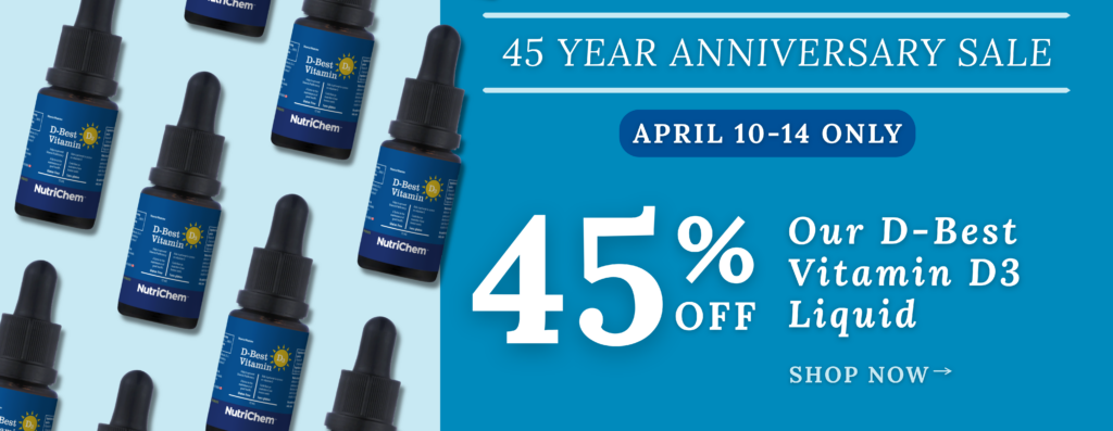 Save 45% off D-Best Vitamin D3