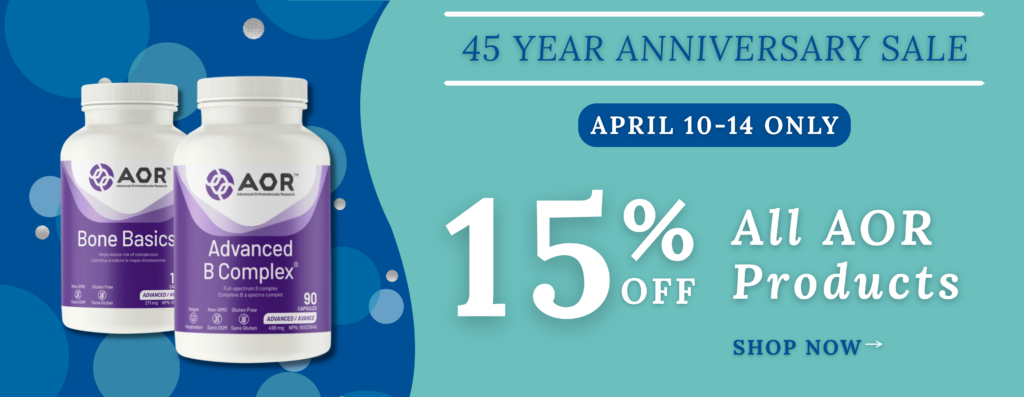 Save 15% off AOR Brand