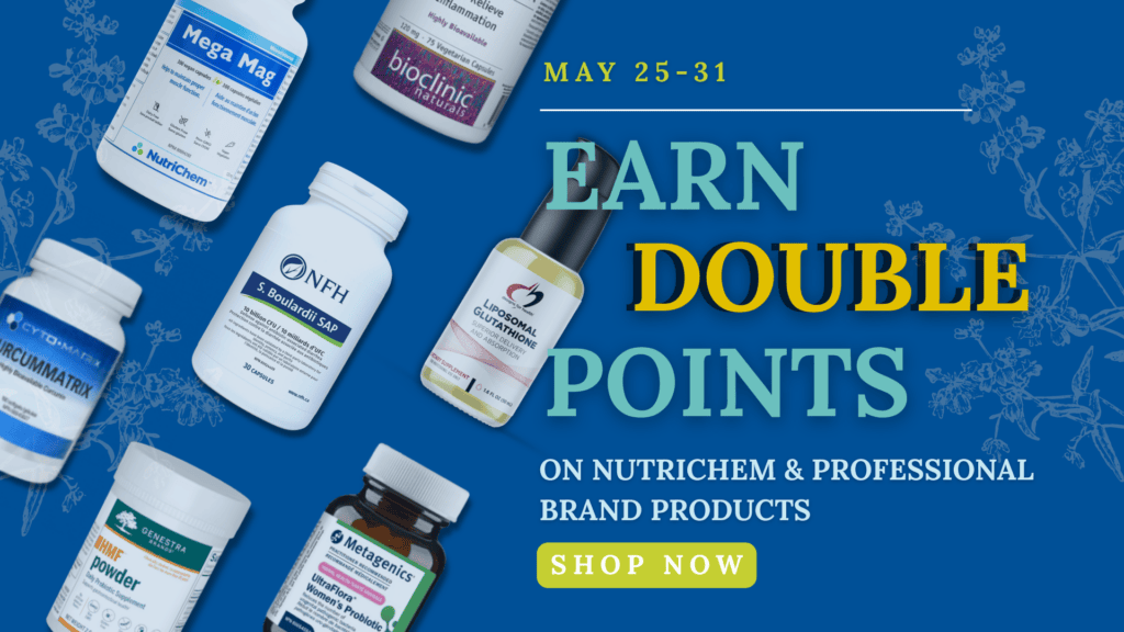 Earn double points on professional brand and free shipping on Canadian orders over $50