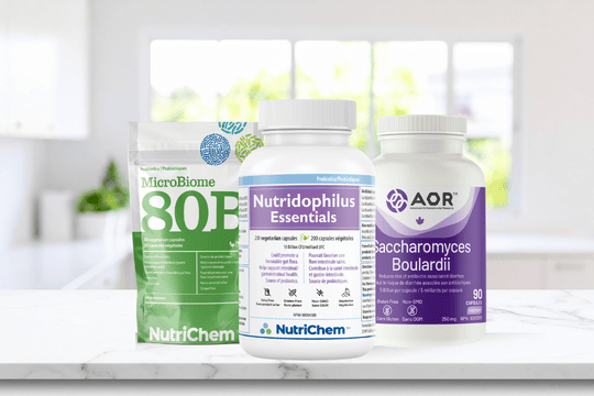 Microbiome 80B, Nutridophilus, S. Boulardii